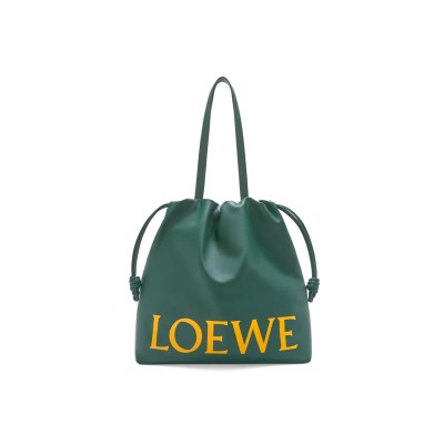 LOEWE FLAMENCO LOGO TOTE IN NAPPA CALFSKIN B411FPLX01 (46*41*12.5cm)